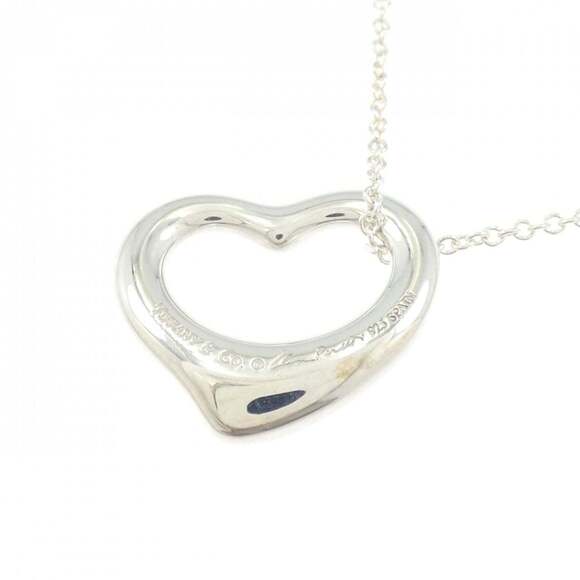TIFFANY Authentic Silver Heart Necklace - Picture 4 of 6